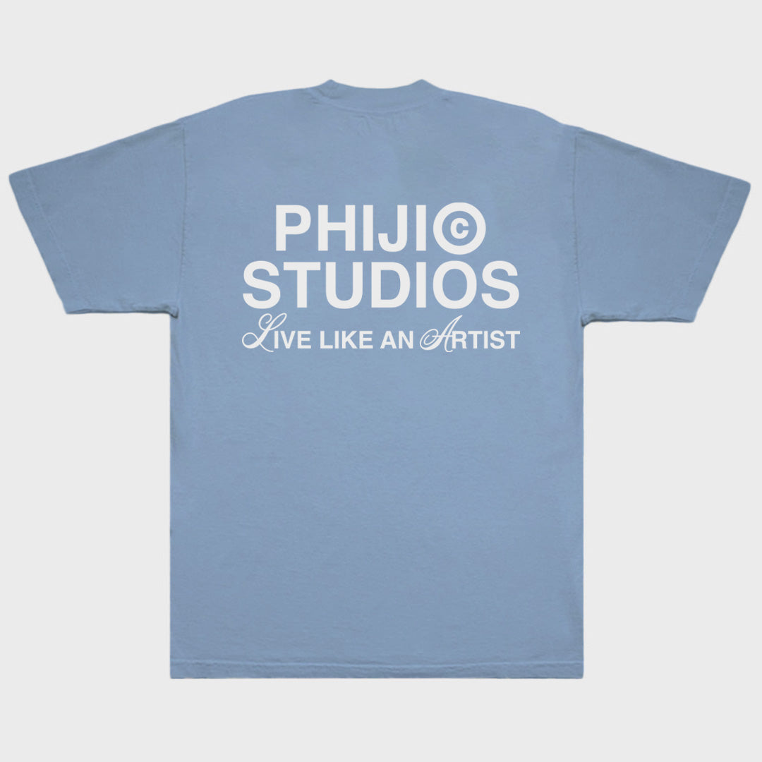 BLUE BASIC TEE