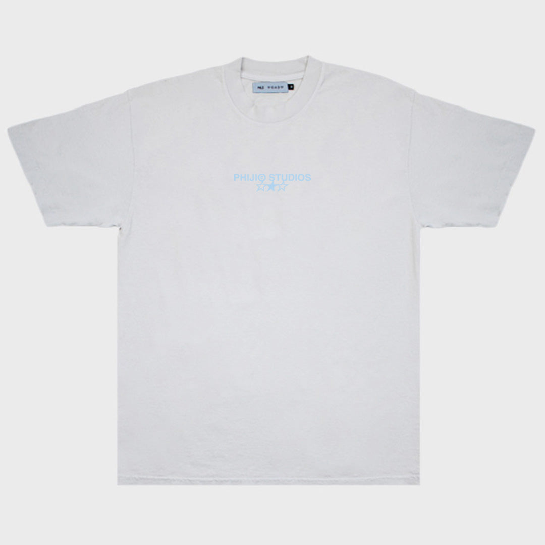 WHITE BASIC TEE