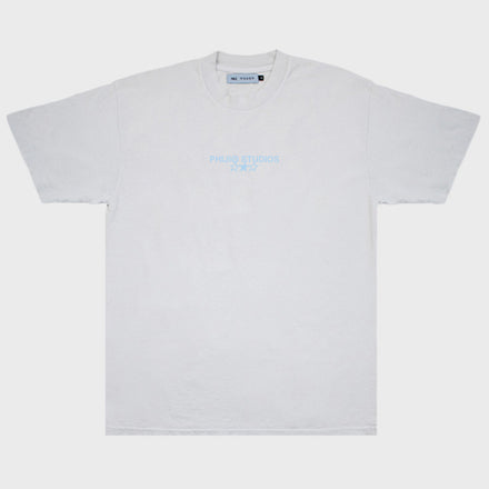 WHITE BASIC TEE